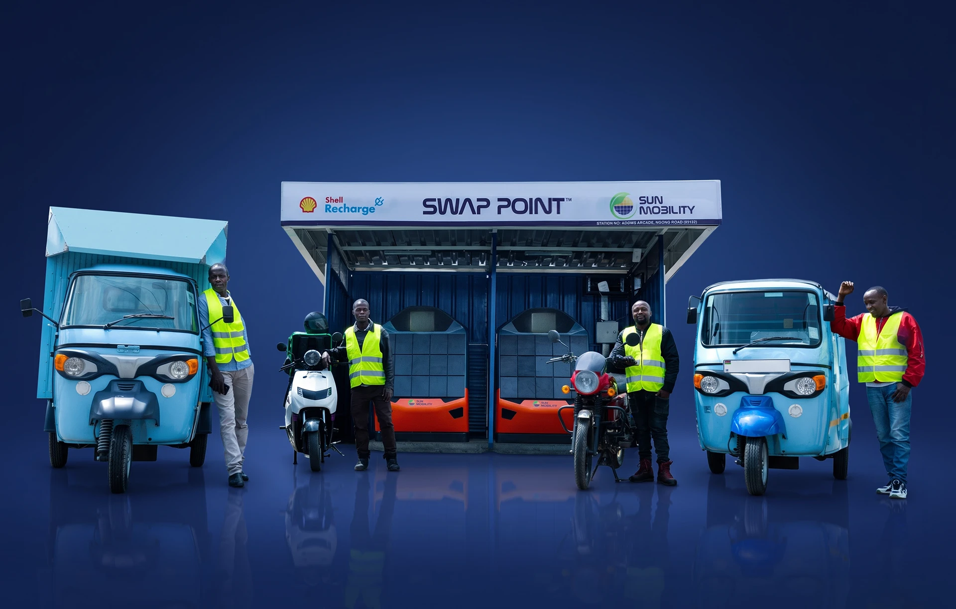 SUN Mobility Swap Point